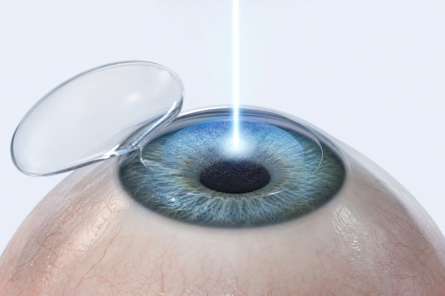 Reshaping the cornea with an excimer laser