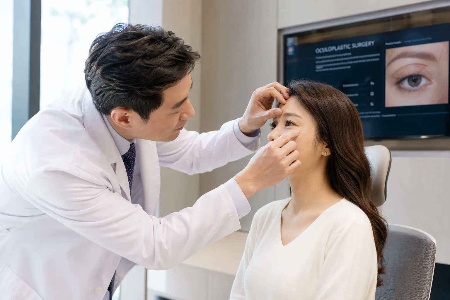 Eye plastic surgery (Oculoplasty)