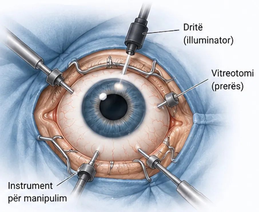 Vitreoretinal surgery instruments